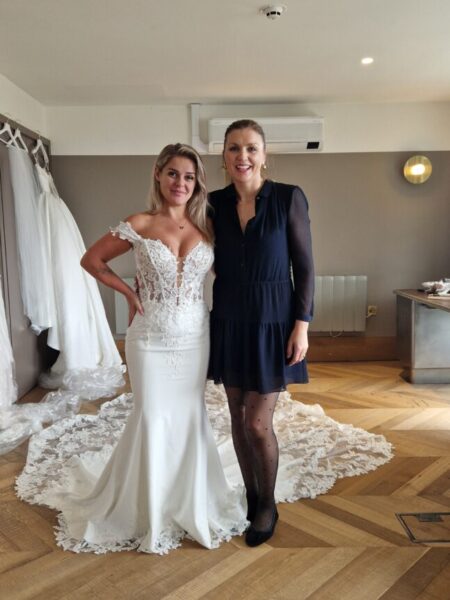 Bardha from Love is Blind UK in her Wedding Dress